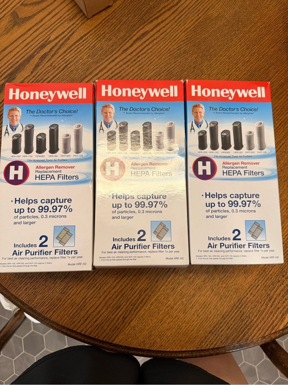 6 Honeywell HEPA Allergen Remover Replacement Filters